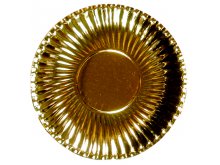 Lėkštutės - padėkliukai, auksiniai (10vnt./ 30cm)